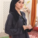sheikha open front abaya