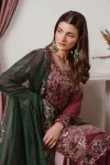 3 PC CHIFFON SUIT-F-2501 | RAMSHA