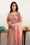 3 PC CHIFFON SUIT-A-805 | RAMSHA
