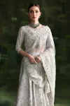 3PC EMBROIDERED LEHENGA FAIRY WING FP-125 | NUREH