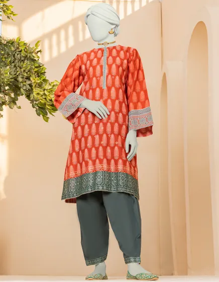 RED LAWN STITCHED | JLAWN-S-JST-24-1610