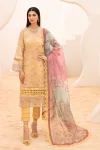 3PC LAWN SUIT-Z-706 | RAMSHA