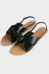 Brown Sandals with Decorative Tassel | BEECHTREE