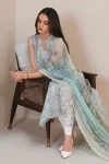 EMBROIDERED LAWN BQU-UF-D357-01 | BAROQUE