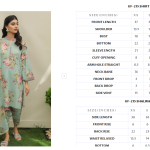 PRINTED LAWN BQU-UF-D215-01 | BAROQUE