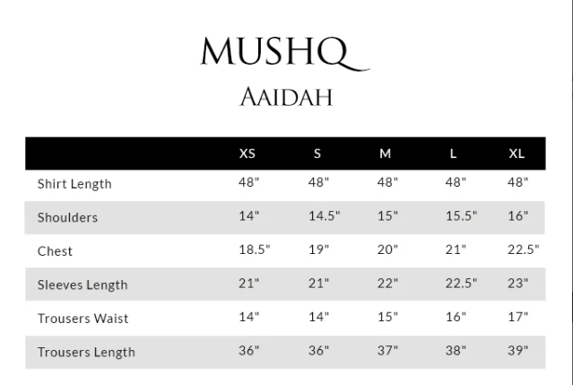 Aaidah MPLSU250104 | MUSHQ