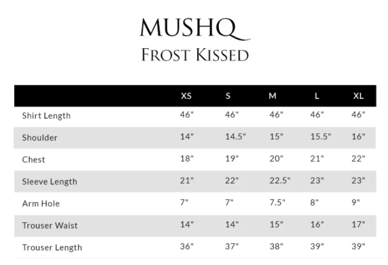 Frost Kissed MPBW1240107 | MUSHQ