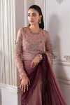 Embroidered Chiffon Saree BD-3001 | MARIA B