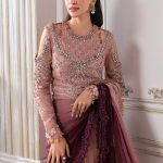 Embroidered Chiffon Saree BD-3001 | MARIA B