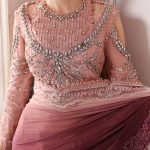 Embroidered Chiffon Saree BD-3001 | MARIA B