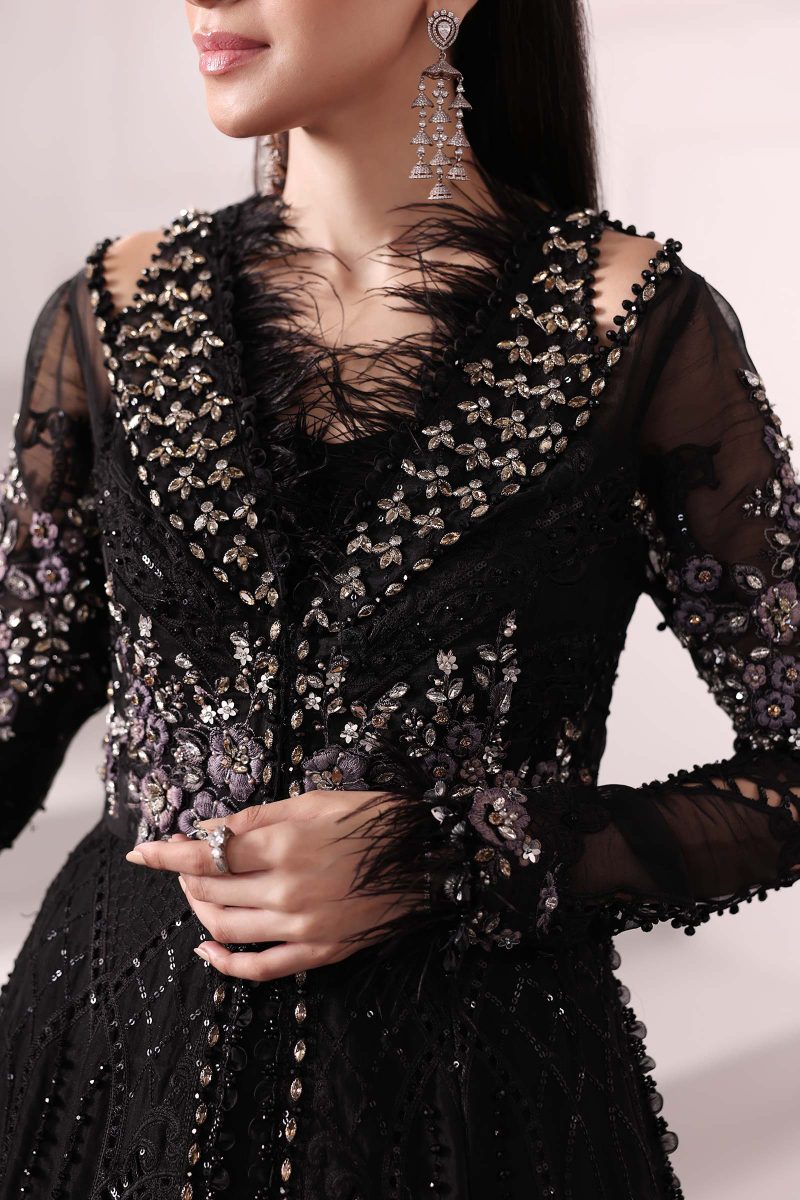 Embroidered Organza Suit | BD-3004 | MARIA B