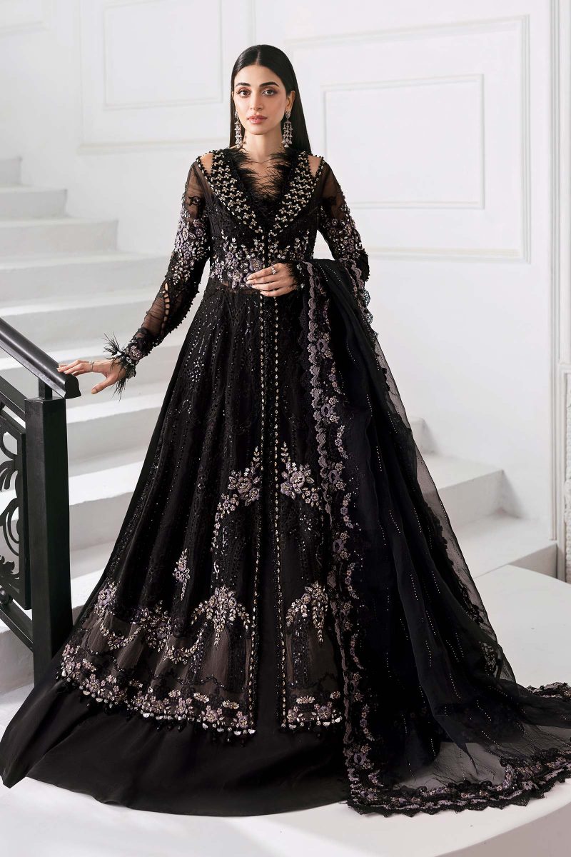 Embroidered Organza Suit | BD-3004 | MARIA B