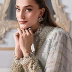 Embroidered Chiffon Suit | BD-3005 | MARIA B