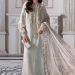 Embroidered Chiffon Suit | BD-3005 | MARIA B
