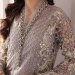 Embroidered Organza Suit | BD-3006 | MARIA B