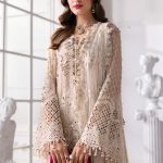 Embroidered Chiffon Suit | BD-3007 | MARIA B