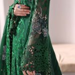 Embroidered Chiffon Suit | BD-3008 | MARIA B