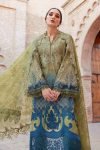 Embroidered Paper Cotton Suit | D-2501-A | MARIA B