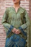 Embroidered Paper Cotton Suit | D-2501-A | MARIA B