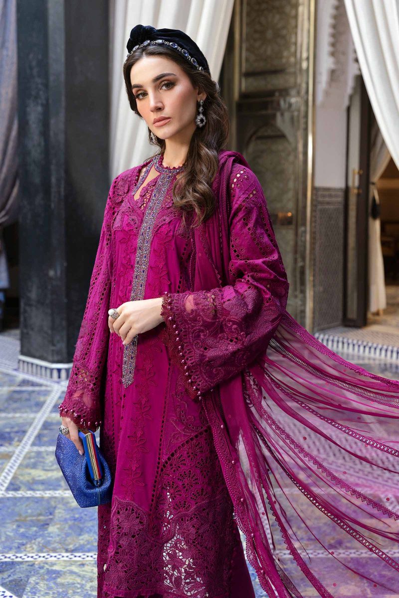 Embroidered Lawn Suit | D-2502-B | MARIA B