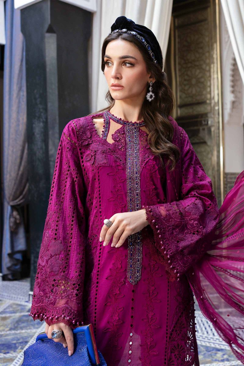 Embroidered Lawn Suit | D-2502-B | MARIA B