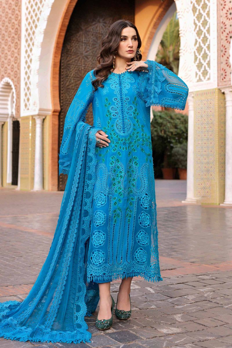 Embroidered Lawn Suit | D-2503-B | MARIA B