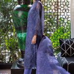 Embroidered Organza Suit | D-2506-B | MARIA B