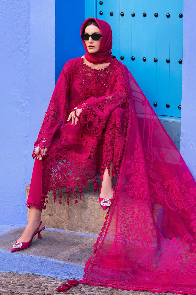 Embroidered Lawn Suit | D-2508-A | MARIA B