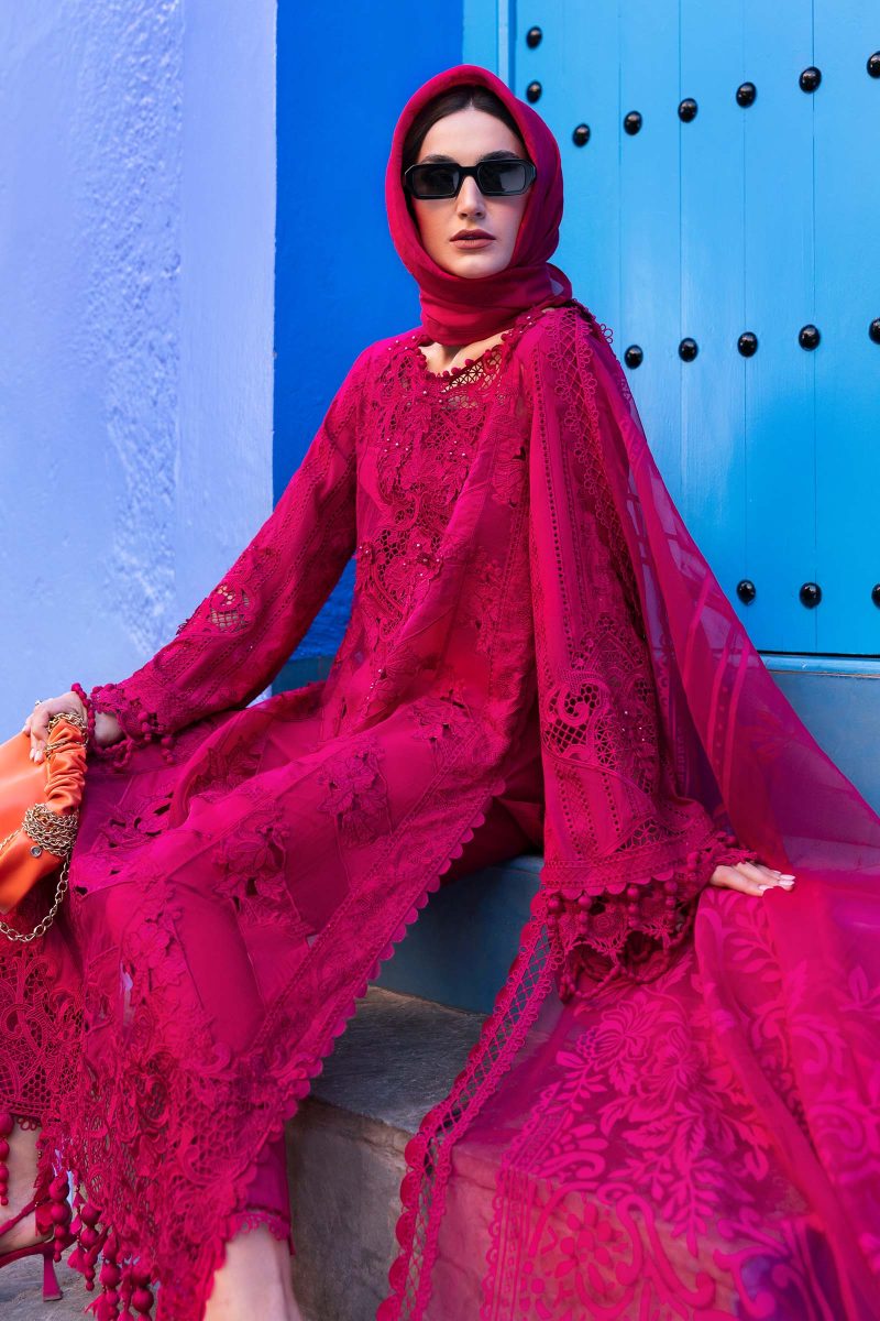 Embroidered Lawn Suit | D-2508-A | MARIA B