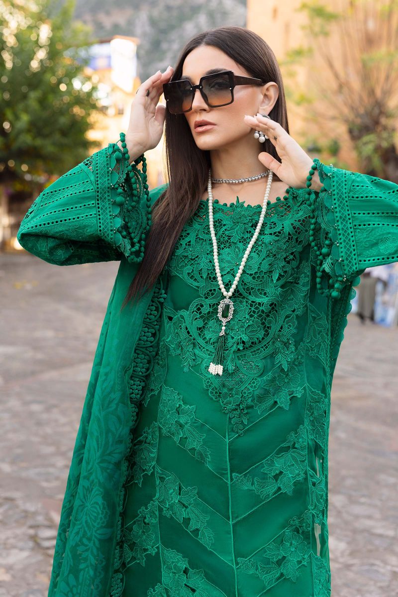 Embroidered Lawn Suit | D-2508-B | MARIA B