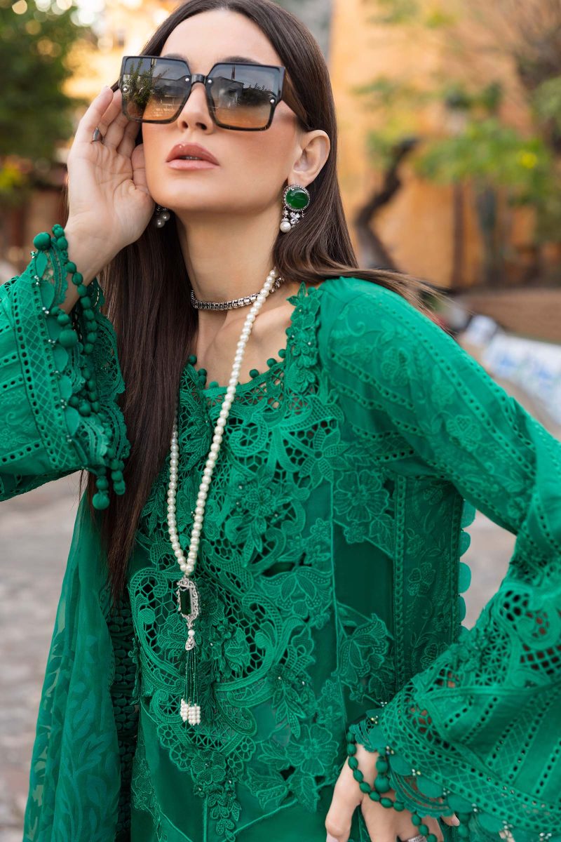 Embroidered Lawn Suit | D-2508-B | MARIA B