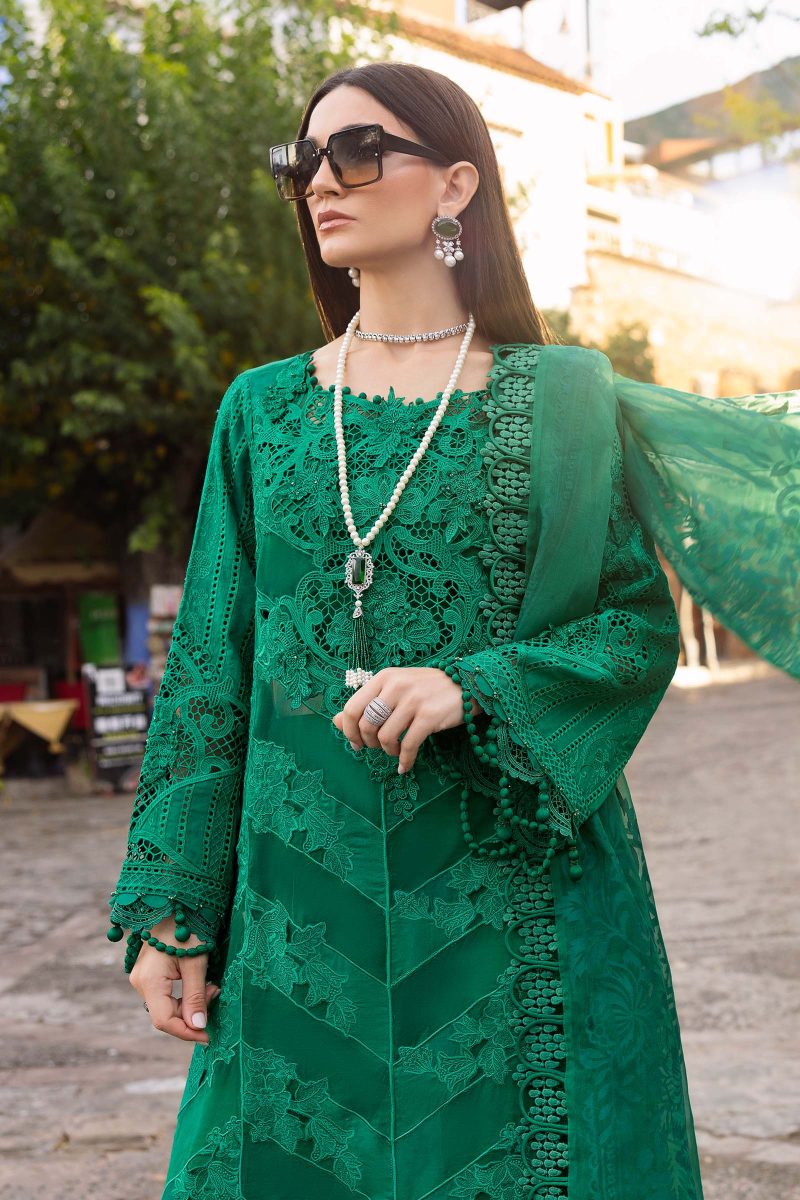 Embroidered Lawn Suit | D-2508-B | MARIA B