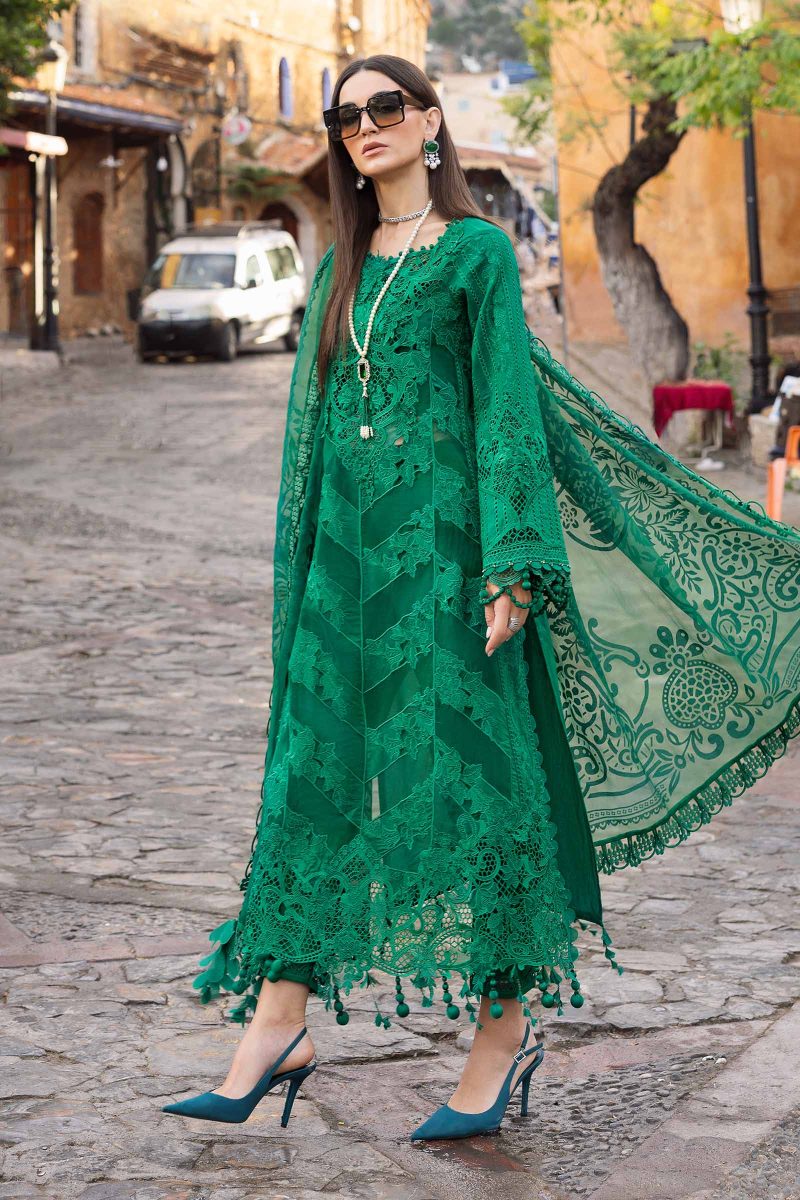 Embroidered Lawn Suit | D-2508-B | MARIA B