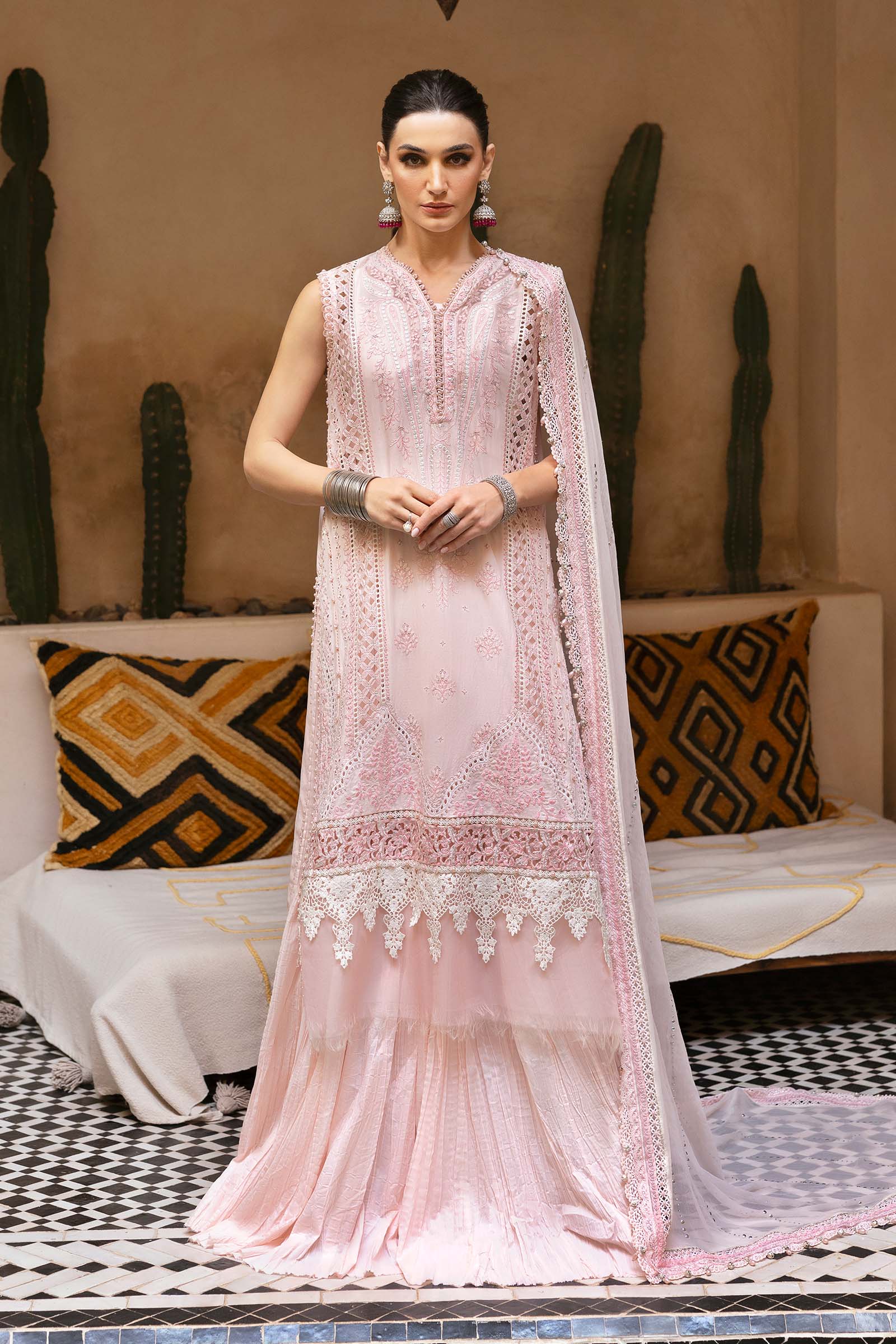 Embroidered Lawn Suit | D-2511-A | MARIA B