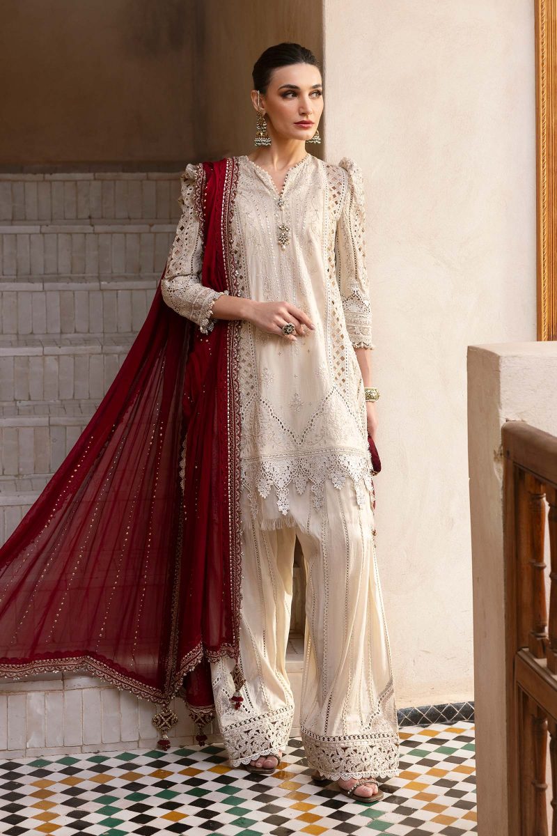Embroidered Lawn Suit | D-2511-B | MARIA B