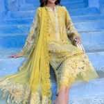 Embroidered Lawn Suit | D-2512-A | MARIA B