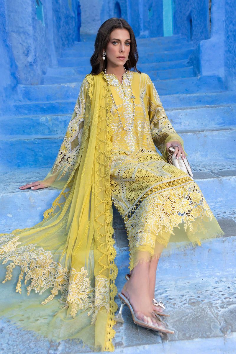 Embroidered Lawn Suit | D-2512-A | MARIA B