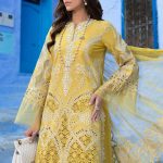 Embroidered Lawn Suit | D-2512-A | MARIA B