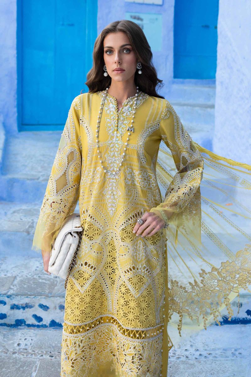 Embroidered Lawn Suit | D-2512-A | MARIA B