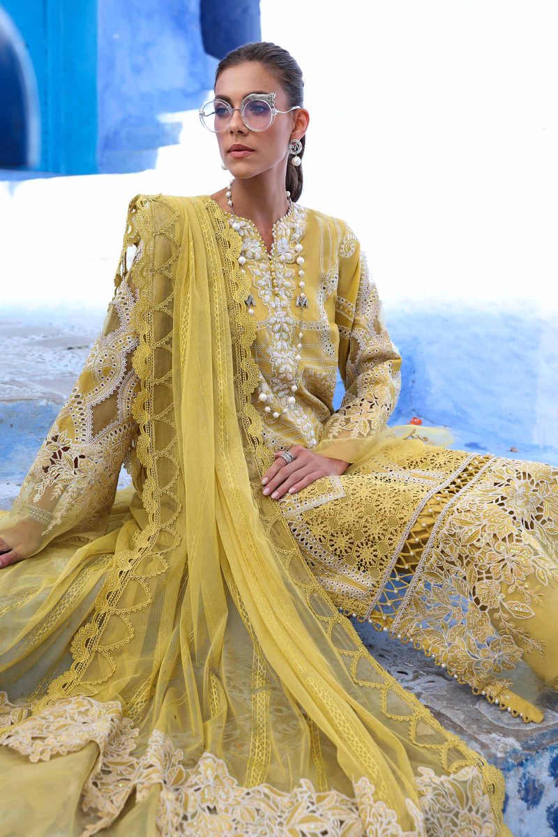 Embroidered Lawn Suit | D-2512-A | MARIA B