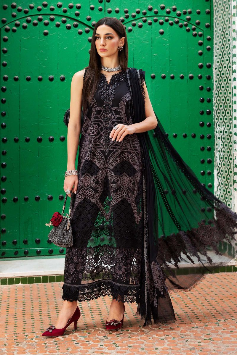 Embroidered Lawn Suit | D-2512-B | MARIA B