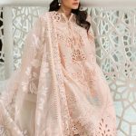 Embroidered Dobby Lawn Suit | D-2513-A | MARIA B