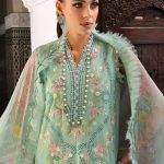 Embroidered Lawn Suit | D-2514-A | MARIA B