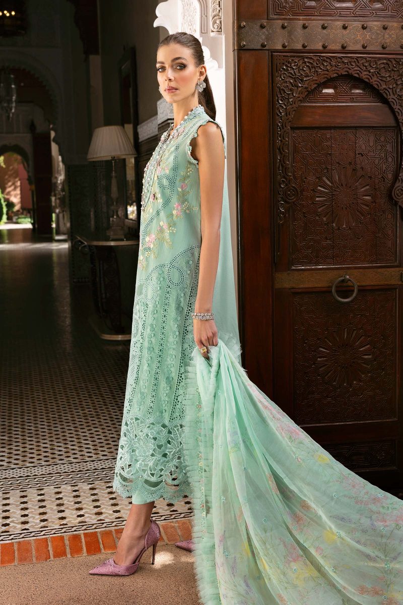 Embroidered Lawn Suit | D-2514-A | MARIA B