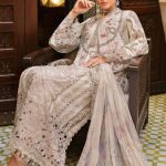 Embroidered Lawn Suit | D-2514-B | MARIA B