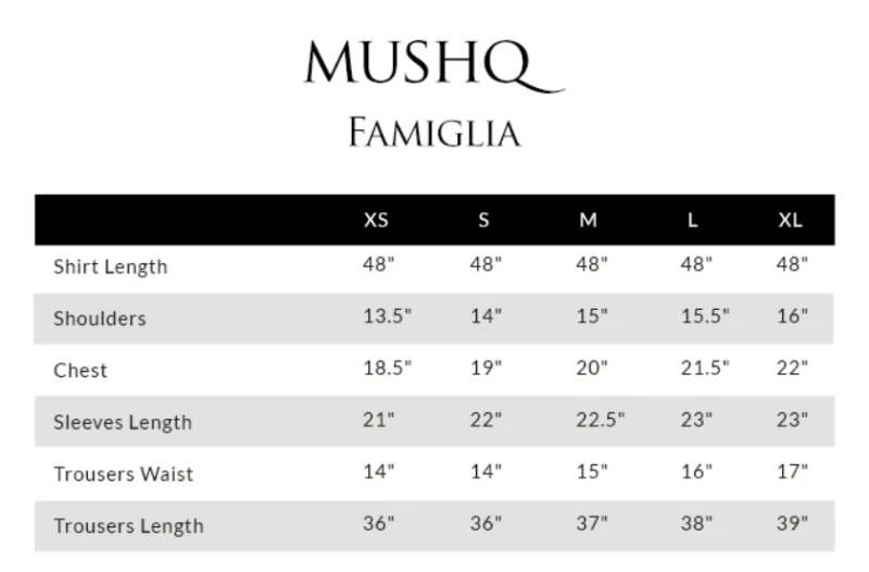 Famiglia MUNSS250106 | MUSHQ