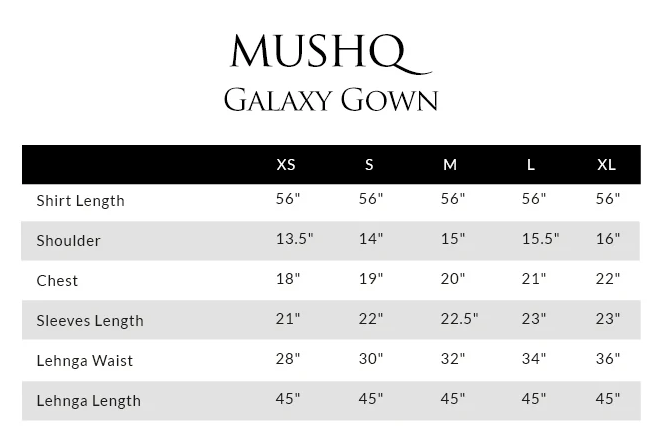 Galaxy Gown MUNWD240101U | MUSHQ