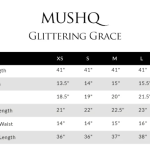 Glittering Grace MUNSS250213 | MUSHQ