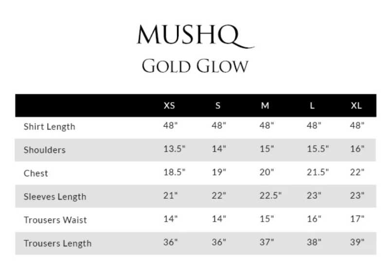 Gold Glow MUNSS250211 | MUSHQ