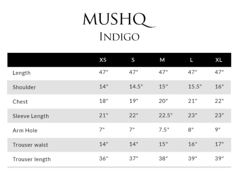 Indigo MUNPS240107U | MUSHQ